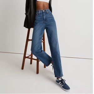 Madewell Petite Perfect Vintage Straight Jeans in Mayfield Wash Size 29P
